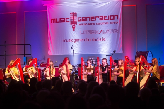 2017 News Music Generation Laois Harp Ensemble 560x373