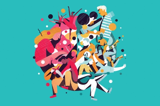 colourful Cruinniu na Og graphic