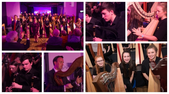 Music Generation Laois Tionól for Harps and Pipes 2017