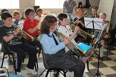 MG Louth brass band