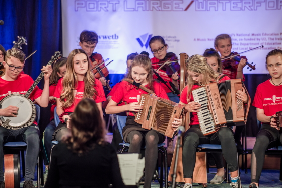 Music Generation Waterford Senior Ensemble 560x373