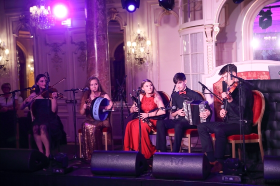 News UPDATE MG Laois Young Ambassadors perform at The Ireland Funds celebration Monaco 560x373