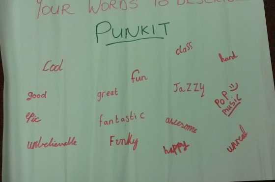 PUNKIT rehearsals in Sligo during February 2016