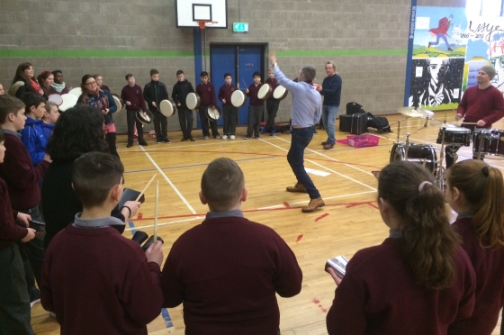 PUNKIT rehearsals in Sligo during February 2016