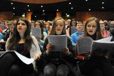 300 young voices from across Ireland prepare for ‘A Nation’s Voice’ this Easter Sunday!