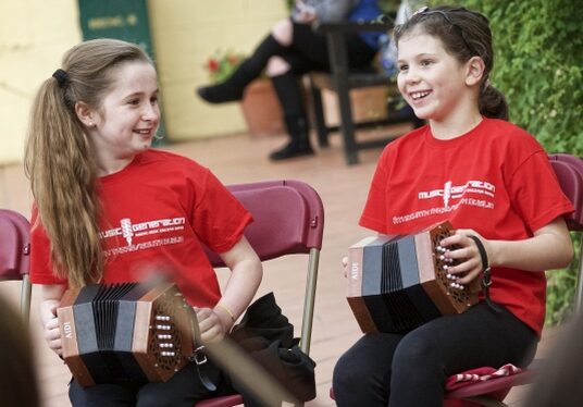 Music Generation South Dublin to launch at the Ruaille Buaille Festival Trad Stage this weekend