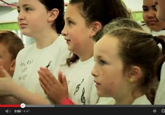 Music Generation Limerick City Launch - Limerick sings Leonard Cohen’s “Hallelujah”