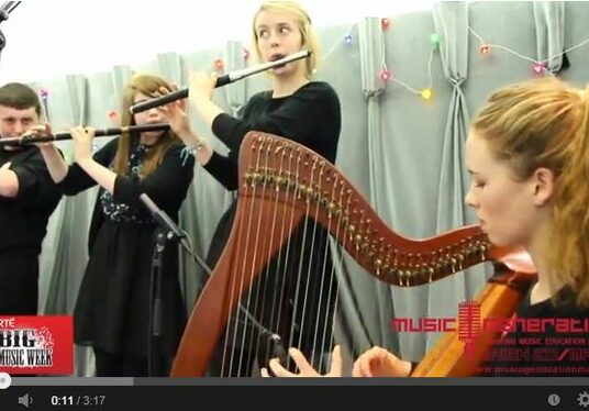 Gealóga - Music Generation Mayo’s Traditional Ensemble, Perform for RTÉ Big Music Week 201