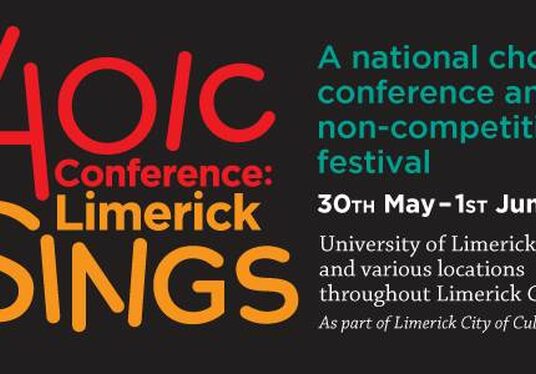 Young Music Generation Limerick City rappers at AOIC Conference