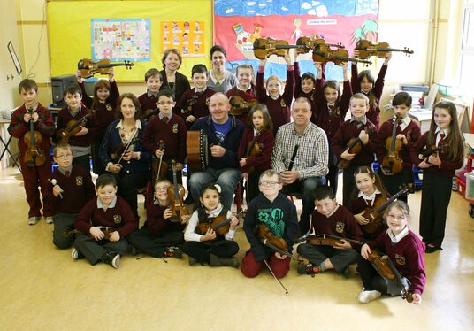 Discovering &amp; Performing Music programme’s ‘Live Music in the Classroom’ workshops