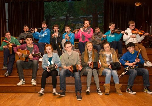 Music Generation Carlow’s traditional Irish music sessions starting in the VAULT