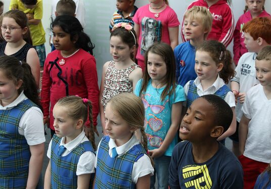 MG Offaly/Westmeath presents a Kodály performance at the Music Generation Conference 2014