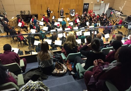 Young singers and musicians from Music Generation South Dublin take a trip to RTÉ Studios!