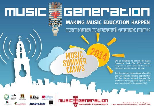 Music Generation Cork City Summer Programme