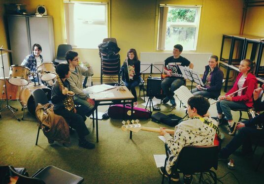 Kaleidoscope Big Band rehearsals underway!