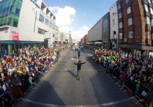 Music Generation Limerick City at the St Patrick’s Day Parade!