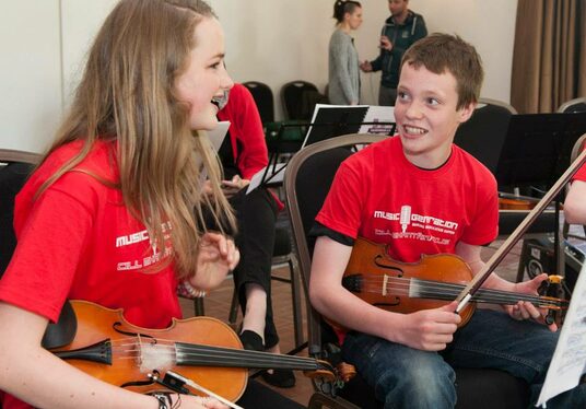 Music Network and Music Generation present touring musician workshops for young people