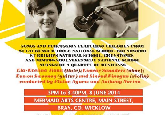 Wicklow Commissions 2014: A work for foundation years primary school, with Composer Elaine Agnew