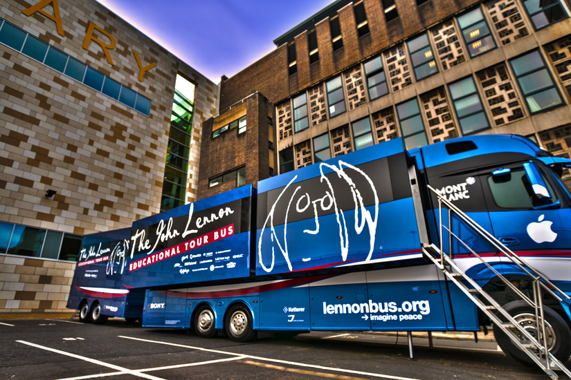 Bus at liverpool