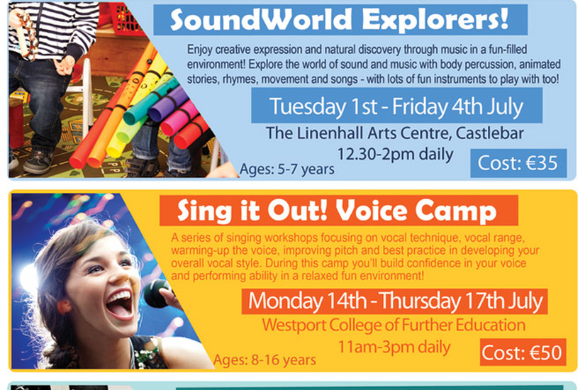 Mayo summer camps 2014