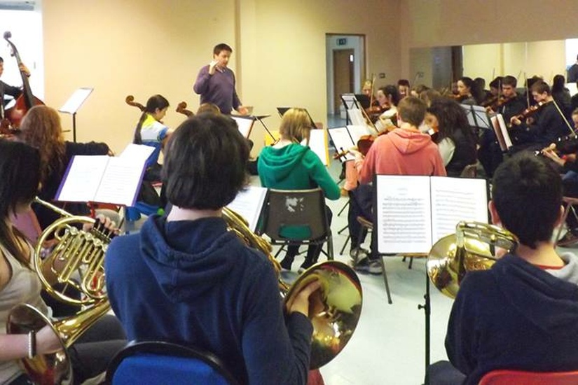 Midlands YO rehearsal
