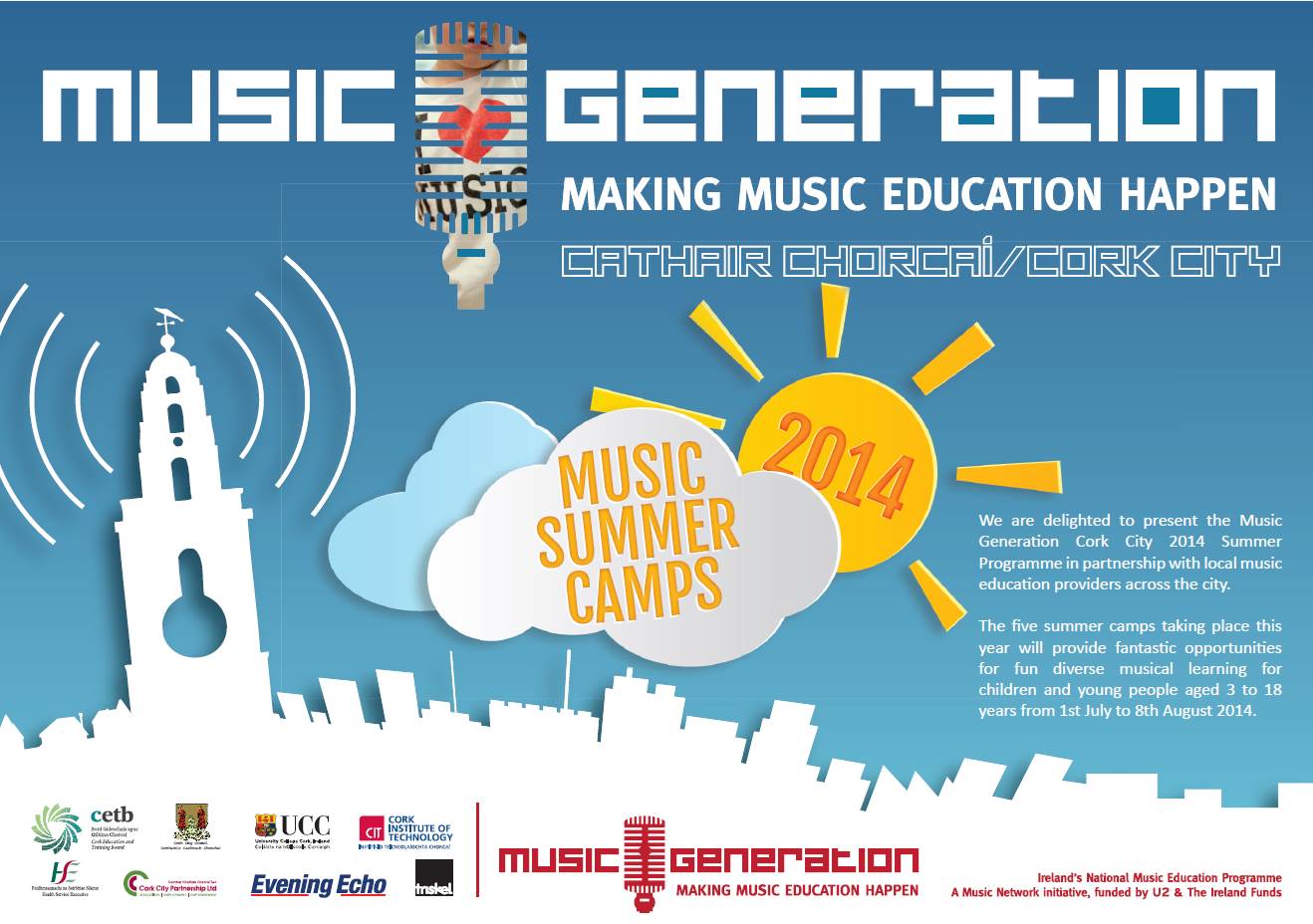 Music Generation Cork City Summer Programme Music Generation Music