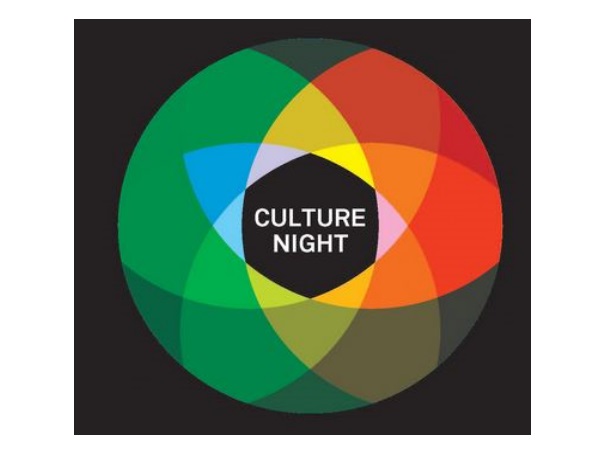 Culture night in white rectangle