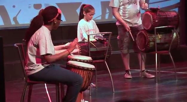 Laois drumming group