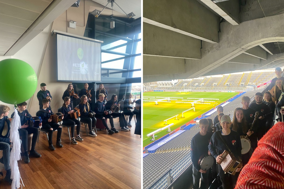 Reelig Music Generation Carlow ETB Day Croke Park 2023