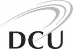 DCU logo BW 2016 no background DCU logo BW 2016 no background