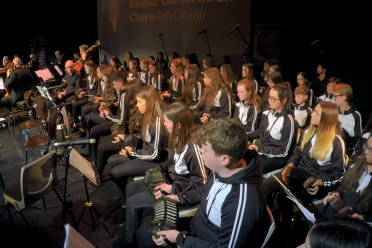 Irish Concertina Orchestra "The Road to 2022" with Music Generation Clare