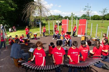 Music Generation dlr invites local communities to make music outdoors!