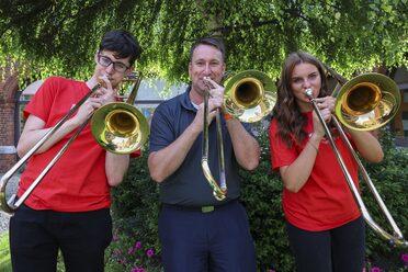 Young Musicians from Music Generation jam with US Navy Band