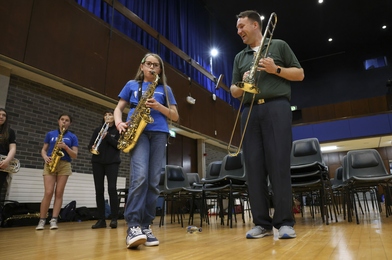 Naval Bands Workshop in St Pats 24 th Aug 2023 74