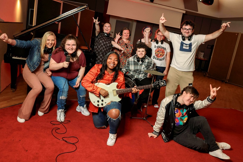 L to R: Aine Casey, Alison O Keeffe, Chantelle Conway, Grace Forest, Jade Caplice, Jake Fallon, Kane Buckley, Megan Collins, Praise Iwuoma, Shane McMullen.